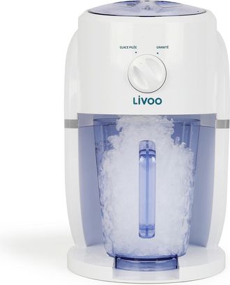 Livoo Appareil 2 En 1 Granit&eacute;s Et Glace Pil&eacute;e - Pour Cocktails Ou Boissons Rafra&icirc;chissantes - 1,1 Litre