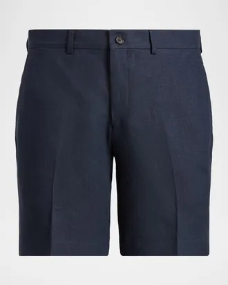 Ralph Lauren Purple Label Gregory Hand-Tailored Linen Short