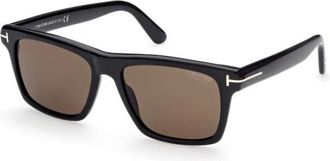 Tom Ford Authentieke Buckley-02 Bril Premium Kwaliteit - unisex - Zonnebrillen - Zwart - 53 MM - Accessoires