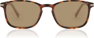 SmartBuy Collection Square Full Rim Plastic Mens Sunglasses Tortoiseshell Size 52 - Free Lenses - SmartBuy Collection