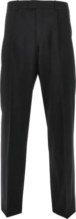Our Legacy pleated trousers - men - Virgin Wool - 48 - Black