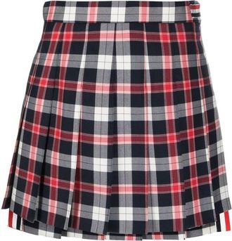 Thom Browne Multicolor School Uniform Twill Mini Skirt