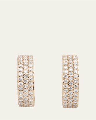 Lana Jewelry Flawless 15mm Diamond Vanity Huggies