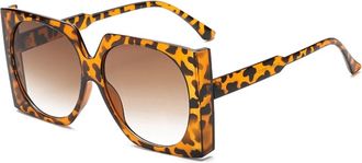 Generic Large Frame Womens Sunglasses Outdoor Vacation Mens Sports Sun Glasses(Multi-colored)