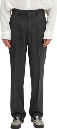 Our Legacy Chino 22 Broek - Heren - Straight fit broeken - Zwart - L - Wol - Broeken