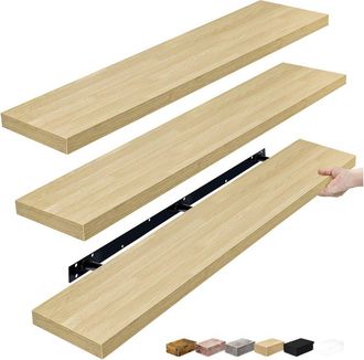 Sorbus 55In Xl 3-Pack Floating Shelves