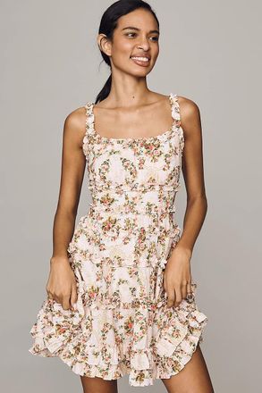 Mac Duggal A-Line Ruffle Dress
