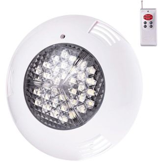 GreenIce Foco De Piscina Led 36w Rgb Con Mando Distancia &Oslash;295mm 30,000h Montaje Superficie [wr-295-2as-36w-rgb]