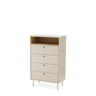 Koketto Home Sinfonier de 5 cajones y hueco color beige