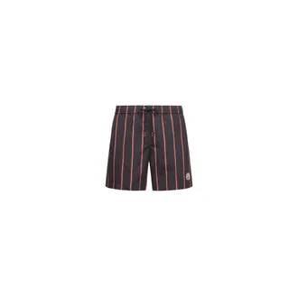 Moncler Moncler Striped Swim Shorts, Men, Blue, Size: Xxl