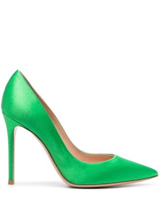 Gianvito Rossi Gianvito 105mm stiletto pumps - Green