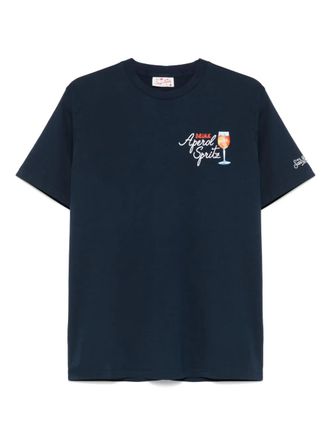 MC2 Saint Barth x Aperol Spritz cotton T-shirt - Blue
