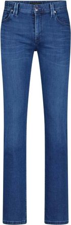 Alberto Klassieke Regular-Fit Stretch Denim Jeans - Heren - Slim Fit Jeans - Blauw - W30 L34 - Denim - Jeans