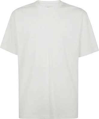 Yohji Yamamoto T-shirt met Korte Mouwen - Heren - T-shirts - Wit - M - Katoen - Tops