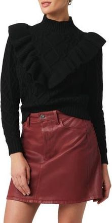 Joe's The Harley Ruffle Turtleneck Sweater in Meteorite at Nordstrom Rack, Size X-Large