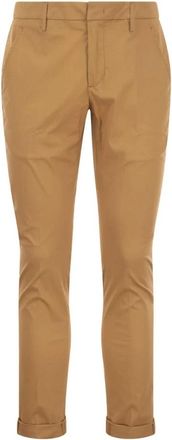 Dondup Gaubert Broek - Heren - Chinos - Geel - W29 - Katoen - Broeken