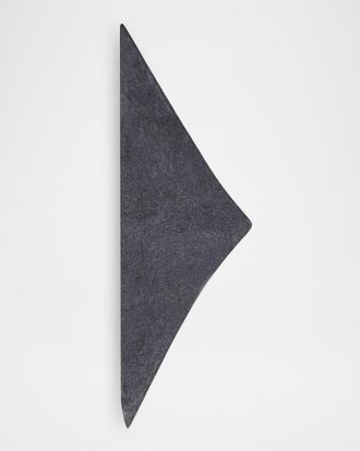 Lisa Yang Brushed Cashmere Bandana Scarf
