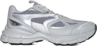 Axel Arigato Marathon Runner Low-Top Sneakers - Dames - Sneakers - Grijs - 36 EU - Leer - Schoenen
