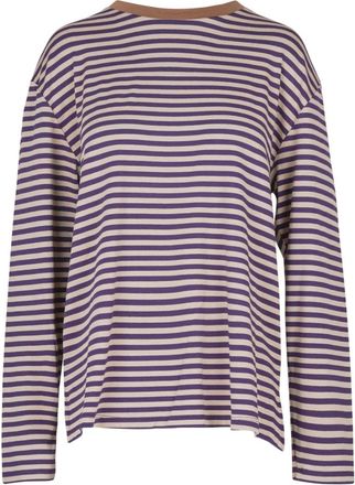 Ni&ugrave; Niu, Dames, Tops, Paars, Maat: L Viscose