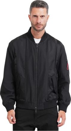 HUGO BOSS Jassen, Heren, Zwart, 2Xl, Bomberjack