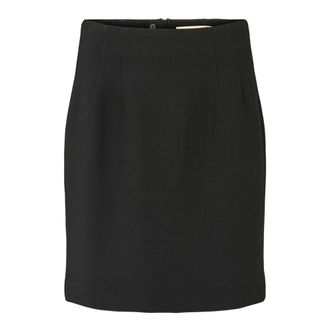 Rue de Femme RUE de FEMME - Elegante Falda Negra con Cintura Alta - Skirts - Mujer - Negro - 2XL