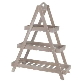 Progarden Vilde Support Triangolare 3 Livelli Beige Mdf