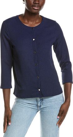 Jones New York Seabreeze Crinkle Cardigan