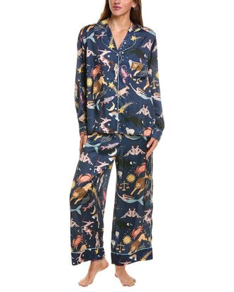 Karen Mabon 2pc Long Sleeve Pajama Set