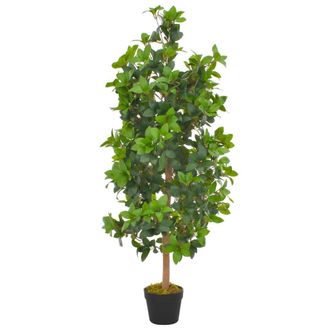 vidaXL Vidaxl - Planta Artificial &Aacute;rbol De Laurel Con Macetero 120 Cm Verde