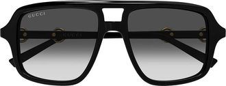Gucci Sunglasses Gg2052 S 007 Black/Gray Gradient Women