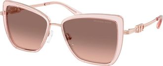 Michael Kors Sea Island Mk 1178 - Dames - Zonnebrillen - Roze - 55 MM - Accessoires