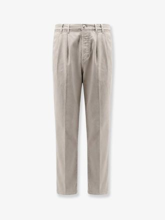 Brunello Cucinelli Pantaloni in canvas stretch - BRUNELLO CUCINELLI - gender_Man