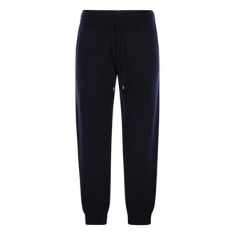 MC2 Saint Barth Knitted Trousers - male - MC2 Saint Barth - Sweatpants - Blue - XL - Trousers