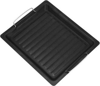 OEM Juego De Utensilios Para Barbacoa: Plancha Antiadherente Grande De 30x25 Cm, Accesorio Para Barbacoa De Interior Y Exterior