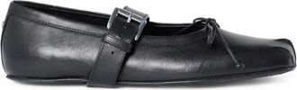 Ann Demeulemeester Schoenen, Dames, Zwart, 38 EU, Zoey Ballerinas met Riem