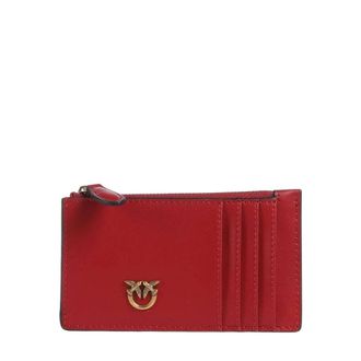 Pinko Pinko, Accessoires, Dames, Rood, ONE Size, Wallets & Cardholders