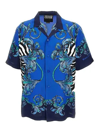 Versace Jeans Couture Zebra Baroque shirt