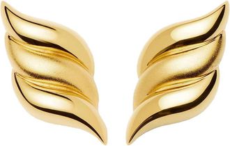 Missoma Savi Signature Oversized Stud Earrings - Gold - One Size