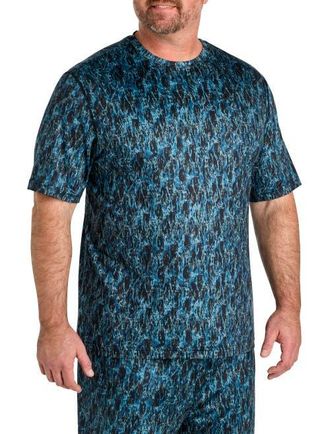 Reebok Big & Tall 365 Performance Printed T-Shirt in Camo Print at Nordstrom, Size 2X Big
