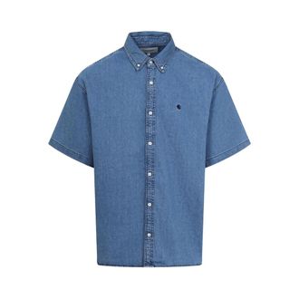 Carhartt Work in Progress Lucas Short-sleeve Denim Shirt