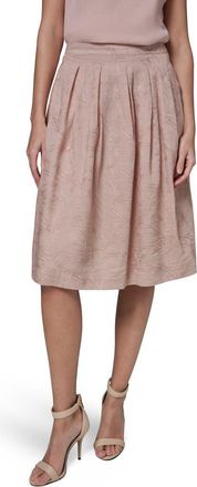 DKNY Embroidered Skirt in Snow Petal at Nordstrom, Size 12
