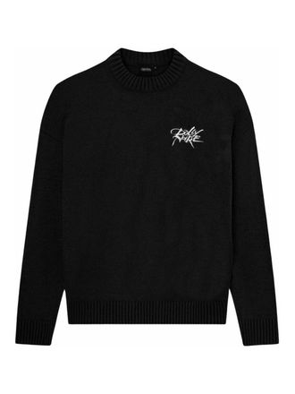 Dolly Noire Stamp Sweater Black