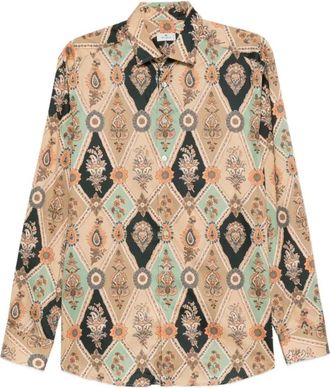 Etro Casual Shirts - Heren - Casual Overhemden - Veelkleurig - M - Overhemden