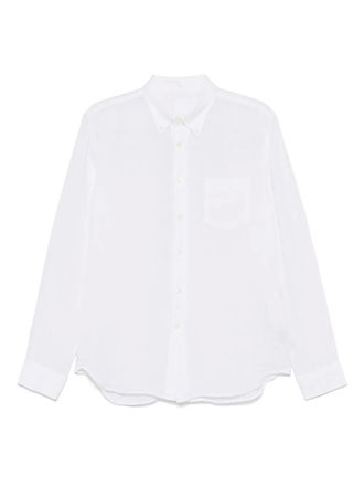 120% Lino linen shirt - men - Linen/Flax - S - White