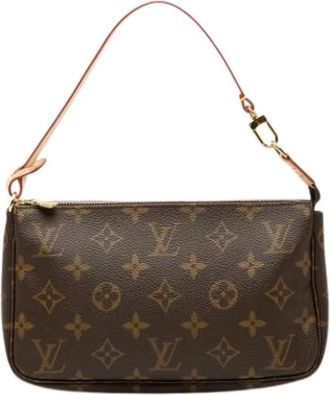 Louis Vuitton Pre-owned Shoulder Bags, female, Brown, Size: ONE SIZE Pre-owned Vintage Shoulder Bag