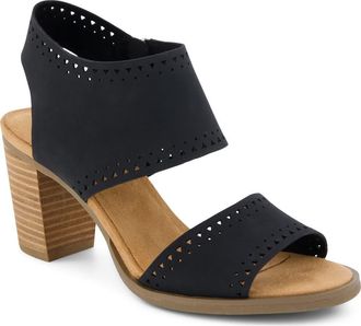 Toms Majorca Cutout Sandal in Black at Nordstrom, Size 8.5