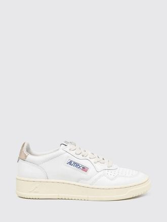 Autry Sneakers Medalist Low in pelle di vitello liscia con logo intagliato