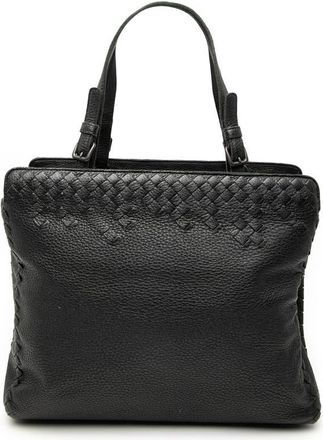 Bottega Veneta Pre-owned Bottega Veneta Grained Calfskin Intrecciato Tote Ladies B124MPNF2OPIO5GB