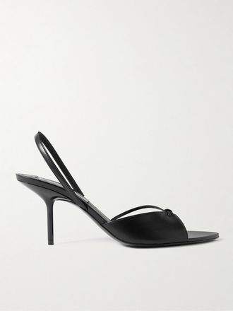 Victoria Beckham Sandali Slingback In Pelle Harlow - Nero