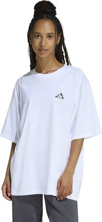 adidas Oversized T-shirt met print achteraan